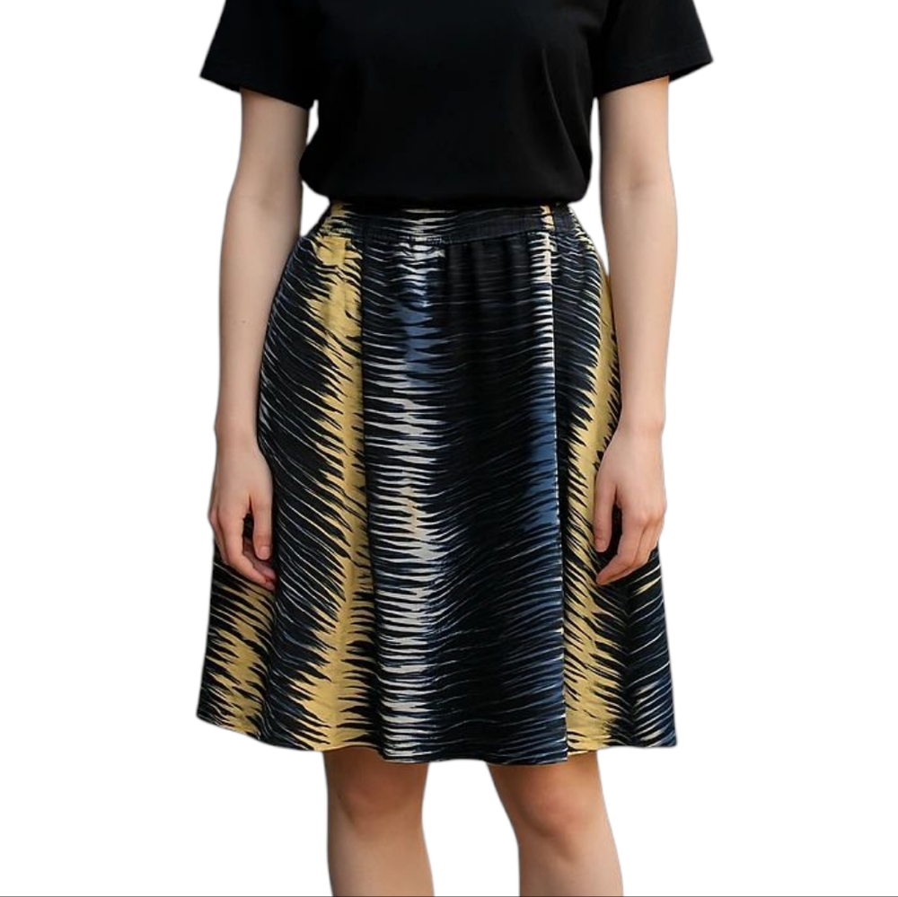 🌞 3/$15 Loft Abstract Print Above Knee Skirt Size 12